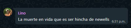 abonizio_noah's tweet photo. para que venga un hincha de colon a decir esto, tu vida tiene que ser un tema https://t.co/VCU7zN7n7S