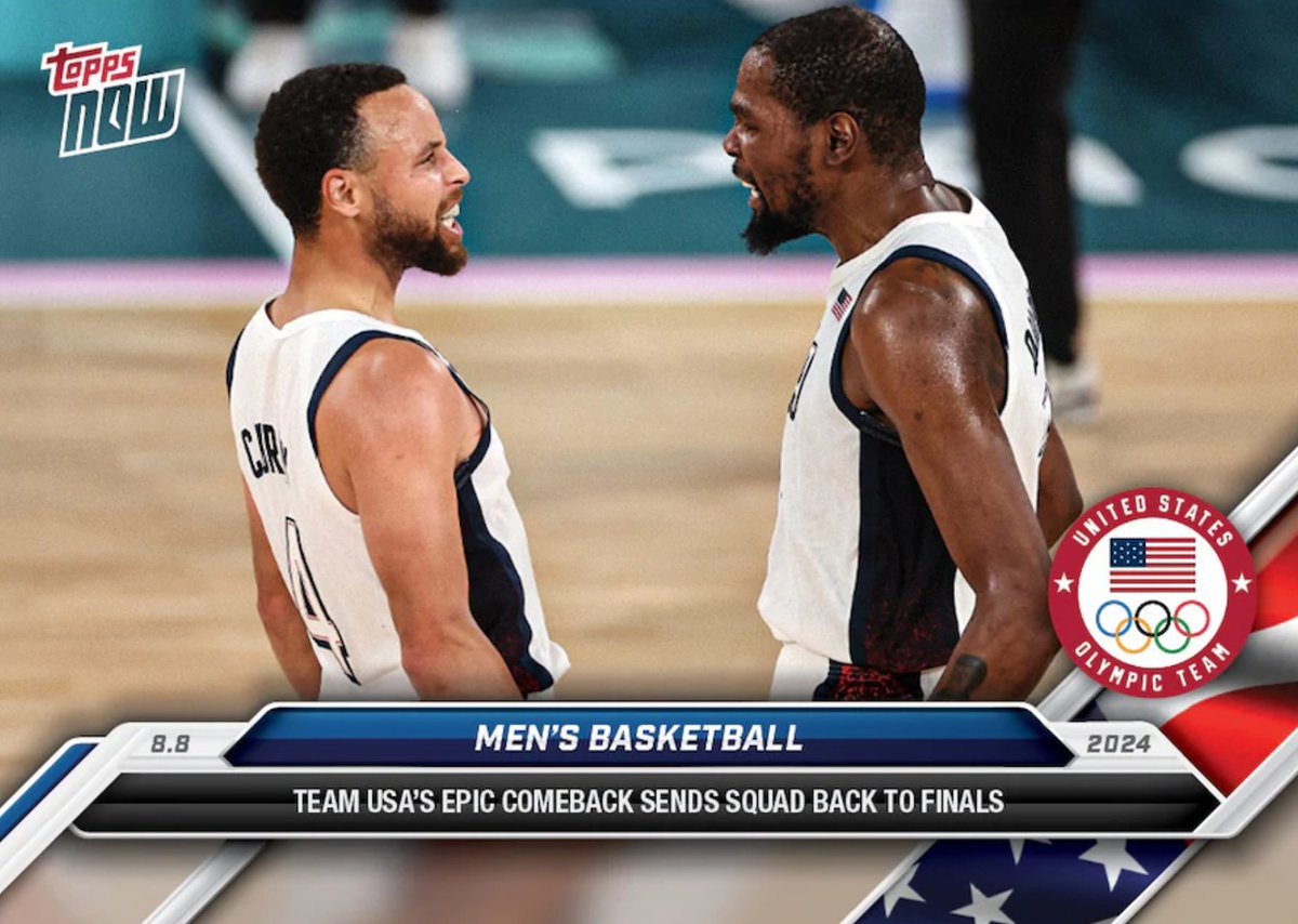 SOLELINKS's tweet photo. Ad: Men's Basketball - 2024 Olympic Games Topps Now Card 23

=> https://t.co/xPTvcF0m9Q
=> https://t.co/xPTvcF0m9Q https://t.co/sTYTiq4vWs