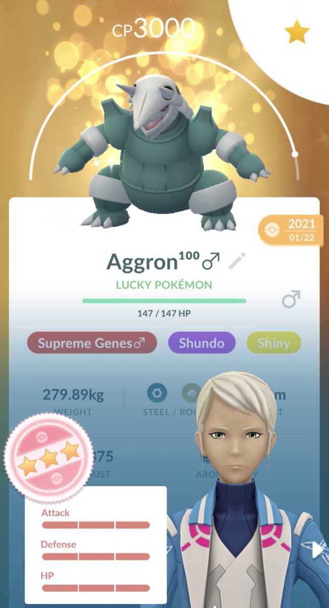 Shundo Aggron🪨✨ 

#pogo #pokemon #pokemongo #shundo #aggron #ShinyPokemon