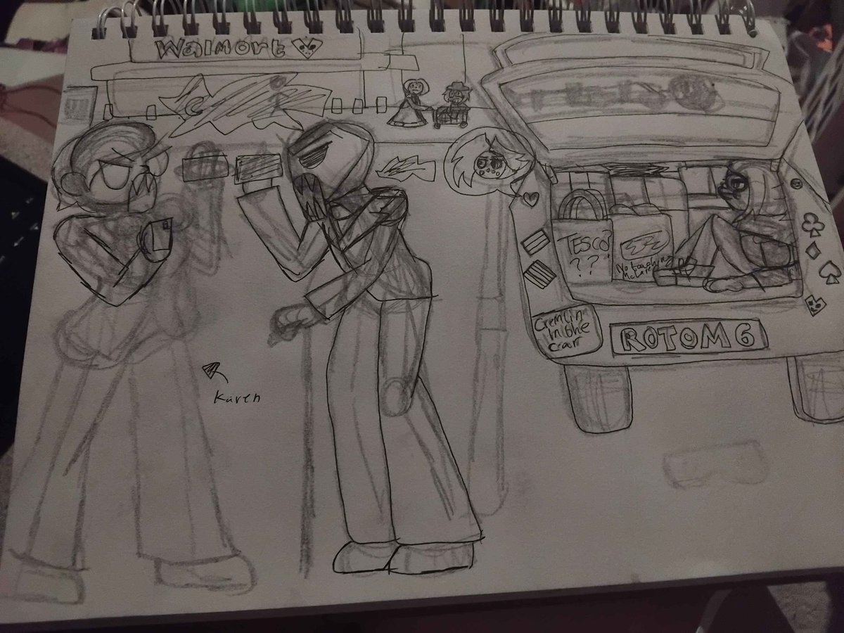 ShadowS18001199's tweet photo. Ok half awake but this meme needed to be drawn W.I.P #DARadio #MaddenRotom https://t.co/sZYmyCkhw8