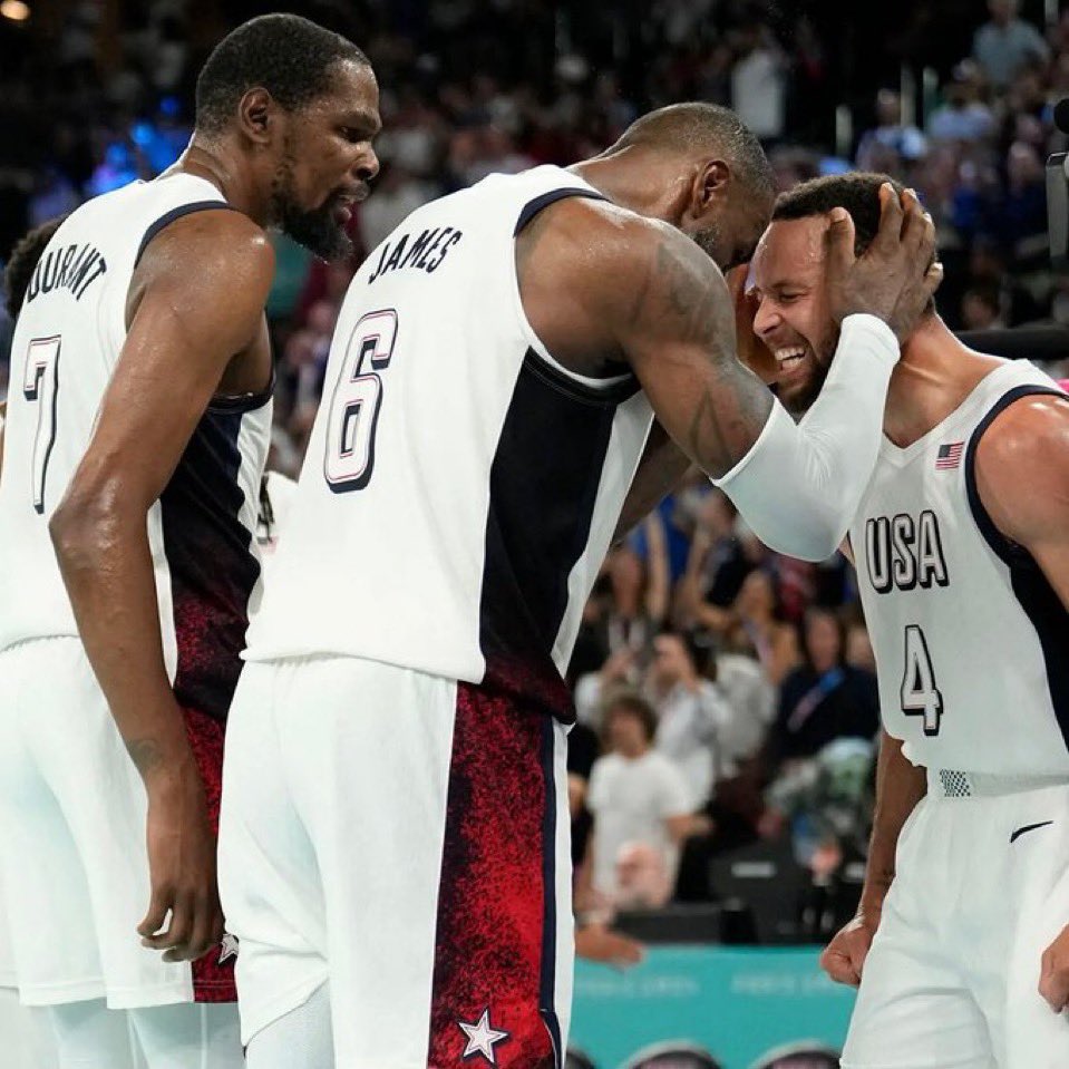 Dane Jacobsen (@_danejacobsen) on Twitter photo Lebron, Kd, and Steph are the greatest trio in basketball history and it’s not even close! 🇺🇸🥇🏀 <a href="/usabasketball/">USA Basketball</a> Lebron, Kd, and Steph are the greatest trio in basketball history and it’s not even close! 🇺🇸🥇🏀 <a href="/usabasketball/">USA Basketball</a>