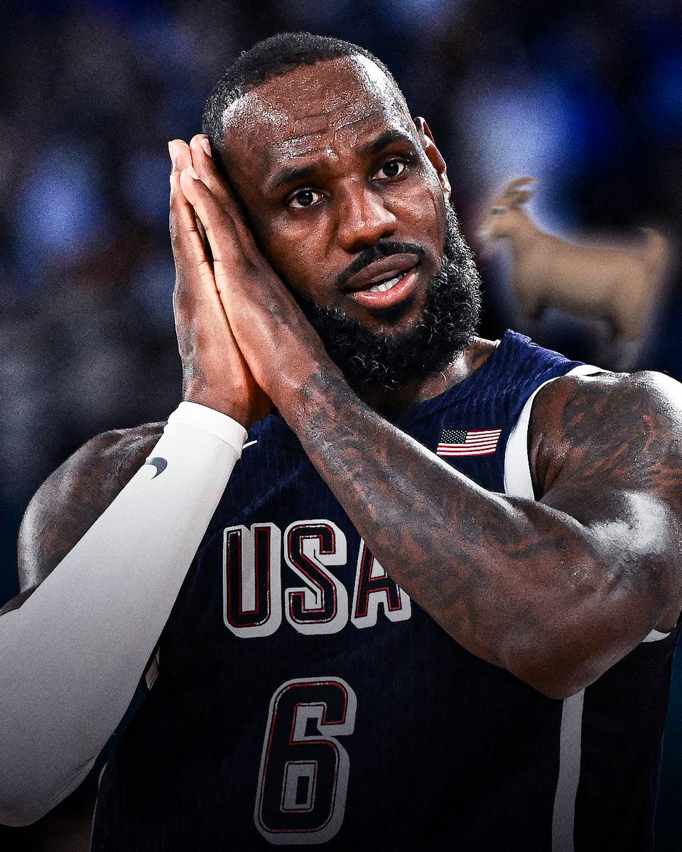 BasketNews_com's tweet image. Is it time to put the GOAT conversation to bed now? 🤔🐐 #Paris2024