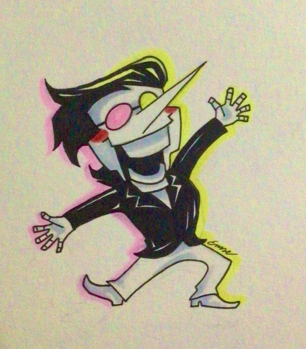 I drew my first spamton
(Ignore the quality I took the photo on my tablet)
#deltarune #spamton