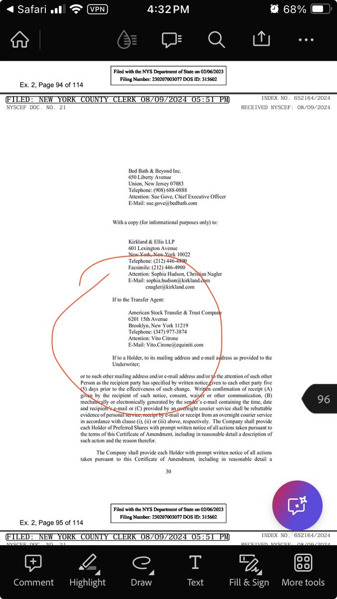 #BBBYQ-🦋 @equiniti care to comment! 

Also <a href="/BedBathBeyond/">Bed Bath & Beyond</a> care to comment? 

iapps.courts.state.ny.us/fbem/DocumentD…