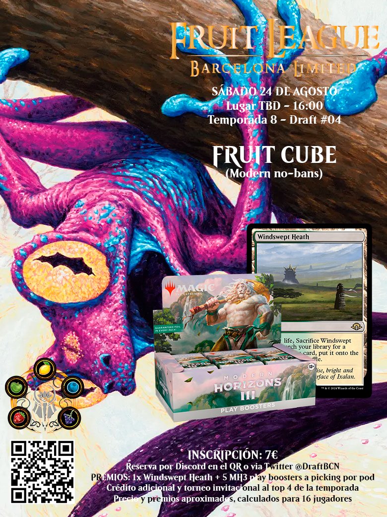 Fruit League BCN tweet media