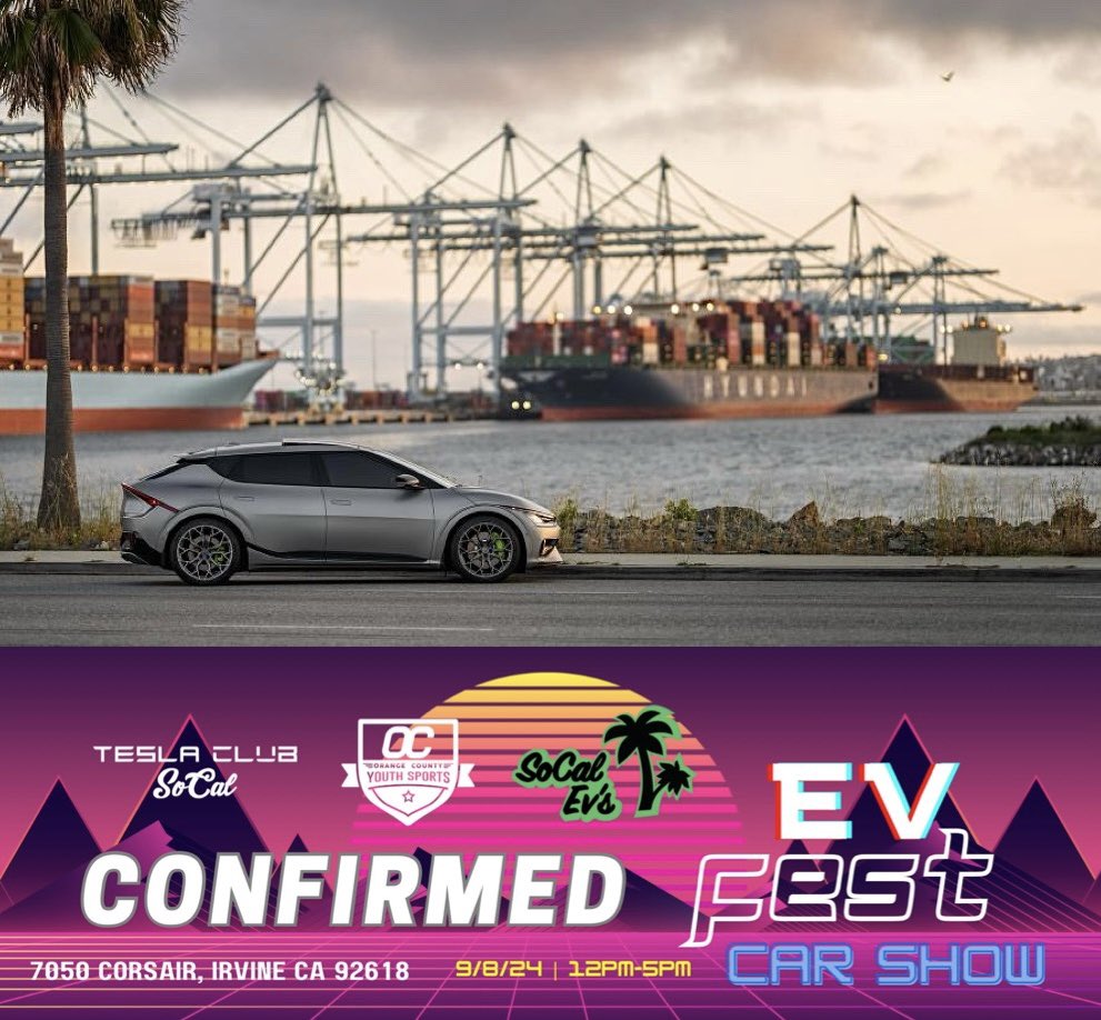 SoCalEVs's tweet image. See you at EV Fest 9/8/24! 

CONFIRMED: @Prevailz 

#SoCalEVs #EVfest #SoCalEVFest