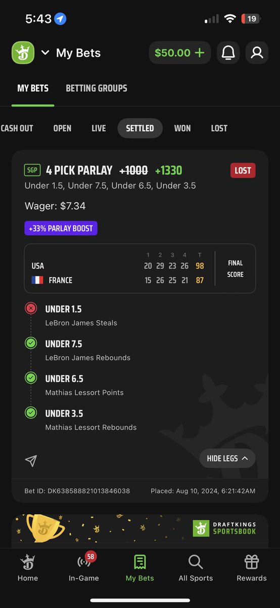 rainman_locks's tweet photo. @DKSportsbook Extremely sad to see this. Lebron clearly only had 1 steal. Go thru the play by play to check that too. Please fix this. https://t.co/3DXizvgLS4