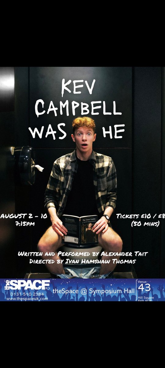 Jordan Monks (@jordanmonks12) on Twitter photo I was lucky enough to be squeezed in to the sell out run of <a href="/kevcampbellplay/">Kev Campbell Was He</a> . It is no exaggeration to say it's one of the best shows I've ever seen, not just at fringe but ever. <a href="/alexistrait/">Alexander Tait</a> is ridiculously good and I fucking loved every second. This is what fringe is about. I was lucky enough to be squeezed in to the sell out run of <a href="/kevcampbellplay/">Kev Campbell Was He</a> . It is no exaggeration to say it's one of the best shows I've ever seen, not just at fringe but ever. <a href="/alexistrait/">Alexander Tait</a> is ridiculously good and I fucking loved every second. This is what fringe is about.