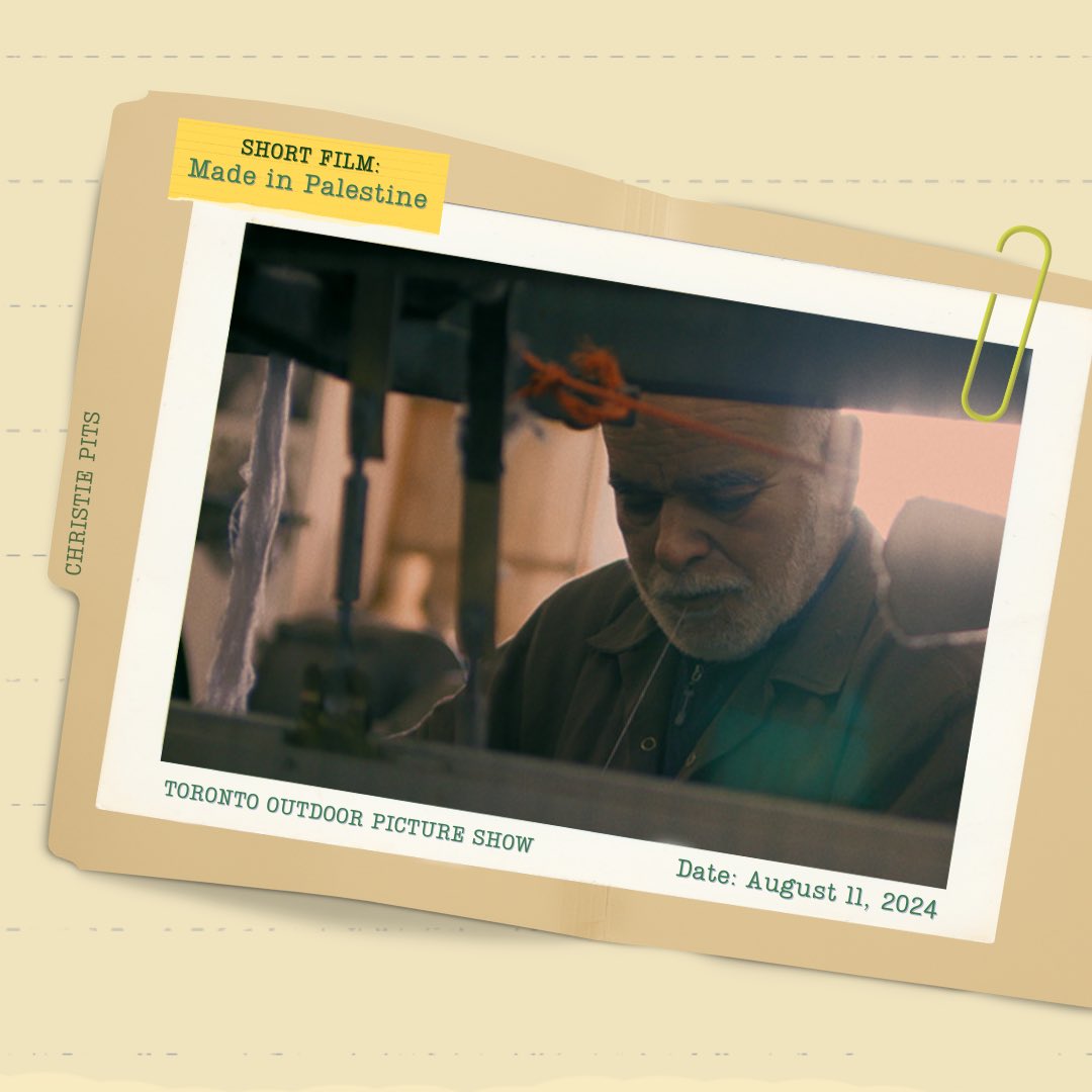 We love the Toronto Outdoor Picture Show and we’re proud to be co-presenting their screening of Chandler Levack’s debut feature I LIKE MOVIES tomorrow night at Christie Pits Park in Toronto, along with the short films EITR and MADE IN PALESTINE! #outdoormovies #parks #toronto