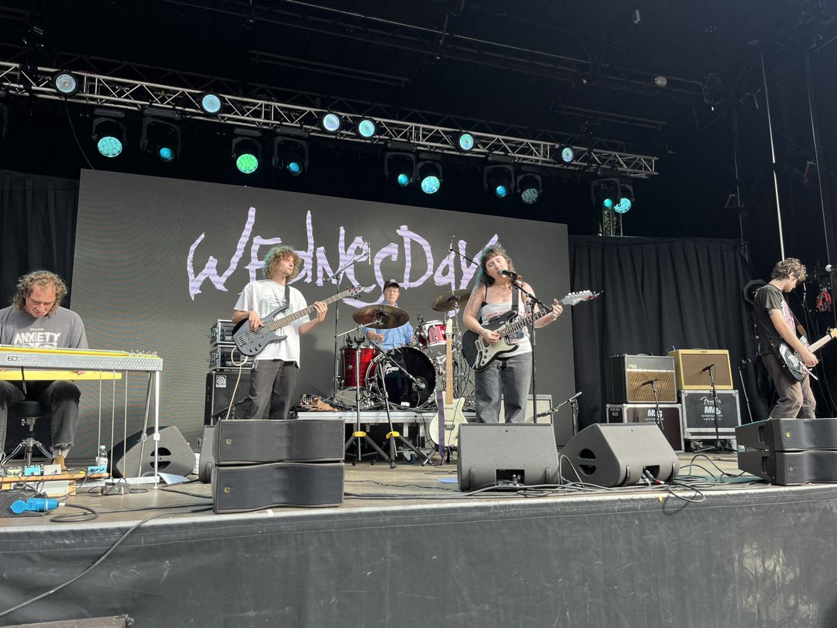 swpholmes's tweet photo. Loving @Wednesday_Band_ at @wayoutwestgbg, great set https://t.co/xEv1mA96uD