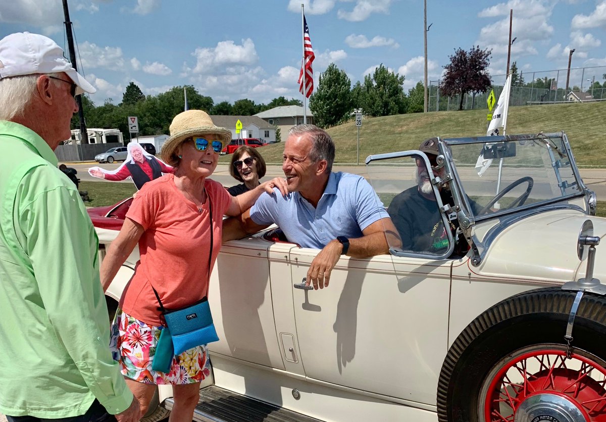 LeaderJohnThune's tweet photo. Great to be back in Murdo today for the Pioneer Auto Show 70th anniversary celebration. #hometown #sdsummer https://t.co/IyKRyV4mV3