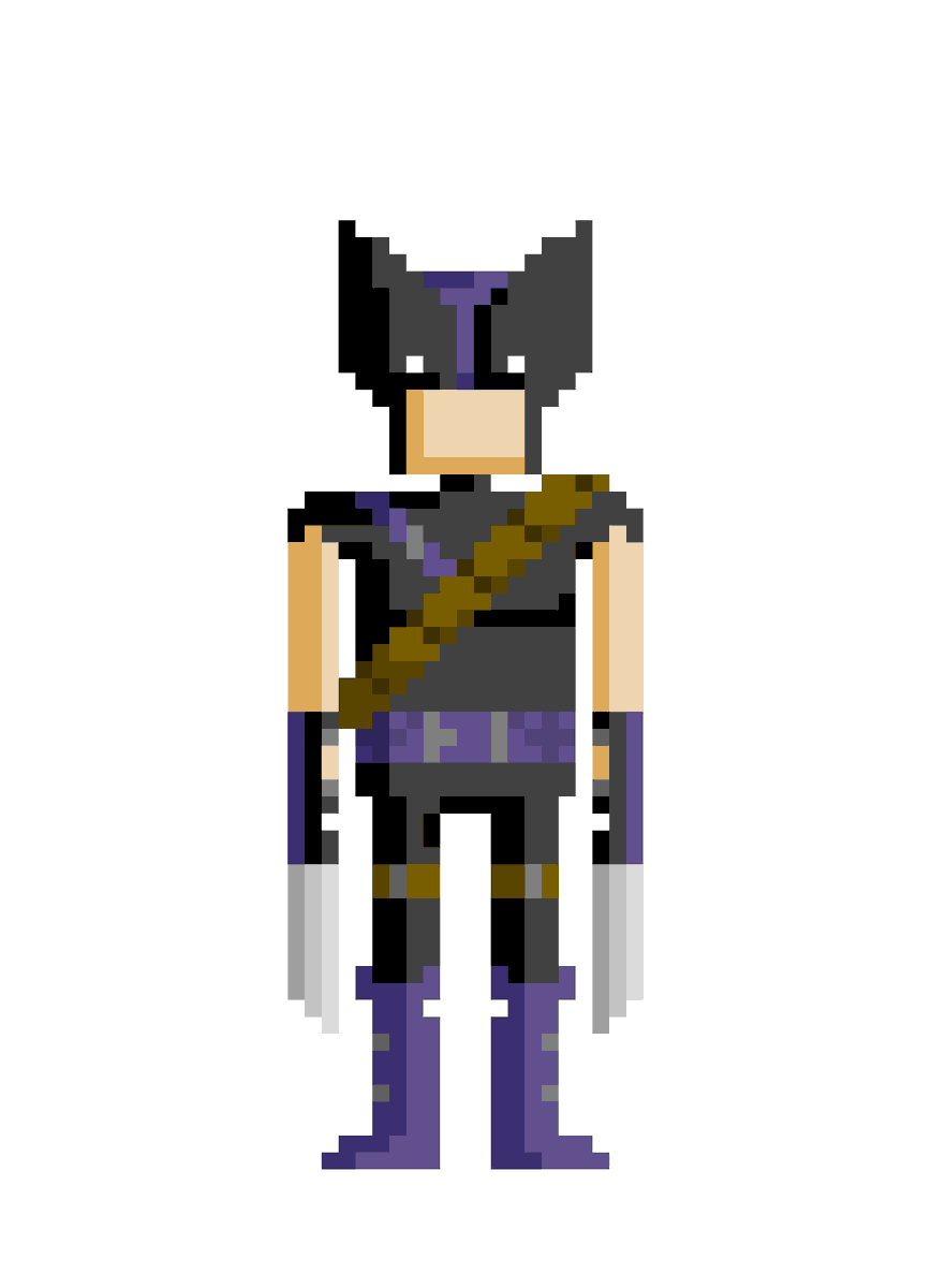 Block_Icons's tweet photo. Wolverine - Tactical Suit
#pixelart #comicart #fanart #Wolverine  #mcu #marvelcomics #marvel #deadpool #deadpoolvswolverine #deadpoolandwolverine. #katana #wadewilson #tactical https://t.co/QmeNIVCF6l