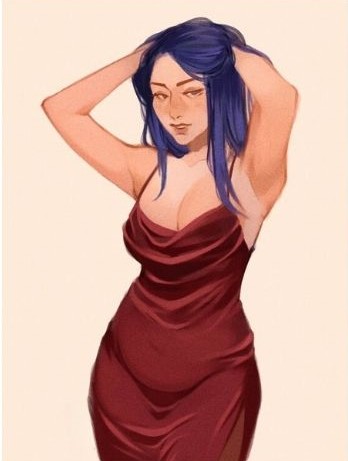 Iconic female character❤️
#commission #illustrations #artist #design #character