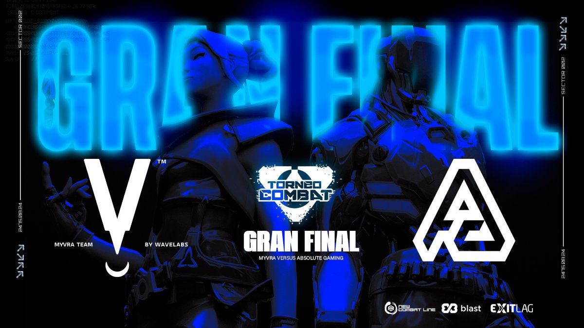 NewCombatLine's tweet image. ⏰ ¡En pocos minutos damos inicio a la gran final del Torneo Combat! ⏰

@Myvraesports vs @GamingAbsolute_ 

Los esperamos en el canal de Mochi en twitch.tv/mochi9706 en breves.

#LetsCombat #BlastGMI #TeeGaming