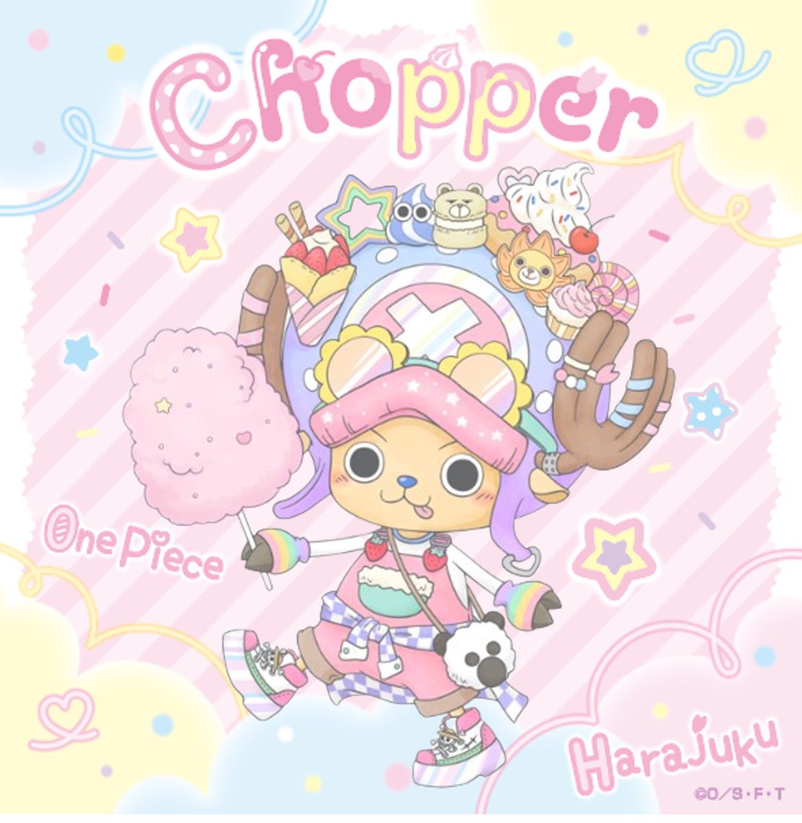 Here are the Harajuku Chopper and Sanji no Oyatsu goods that will