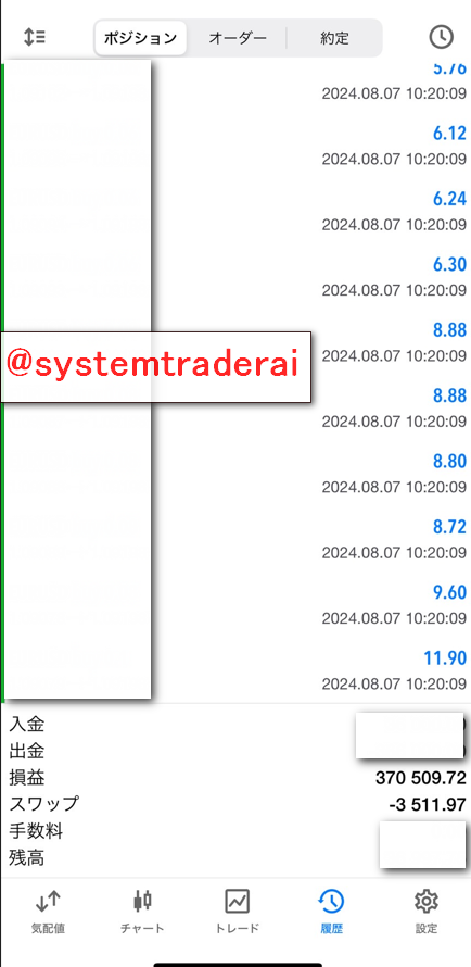 systemtraderai's tweet photo. 仲間内だけで利用してきましたが、一般にも公開していきます。
AIを利用して日々チャートを学習させてるEAがこちら

2023年6月～現在
+$398,305.92

詳細は↓
https://t.co/BCStEibOpX https://t.co/NTEwufueBV