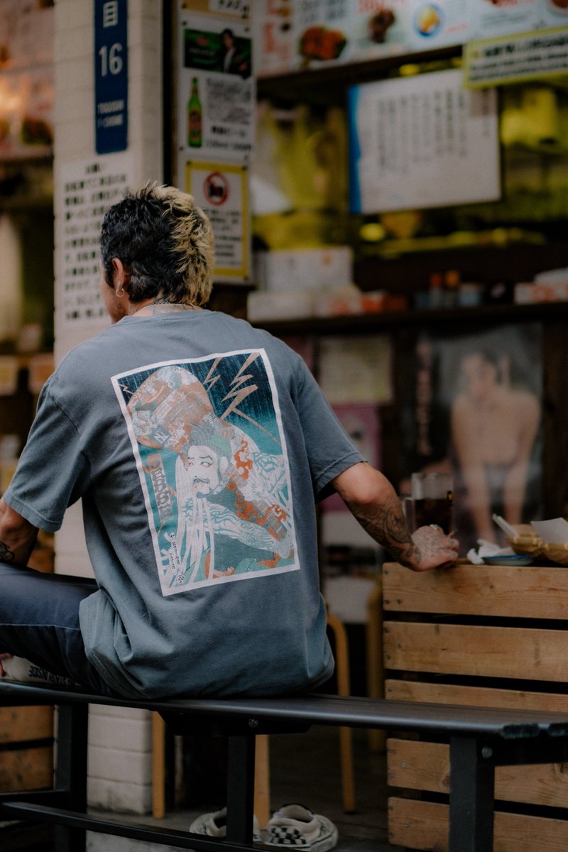 🎉NEW ITEM RELEASE🎉 UKIYO TEE Feat. Jesse 本日8月11日 JESSEの44歳