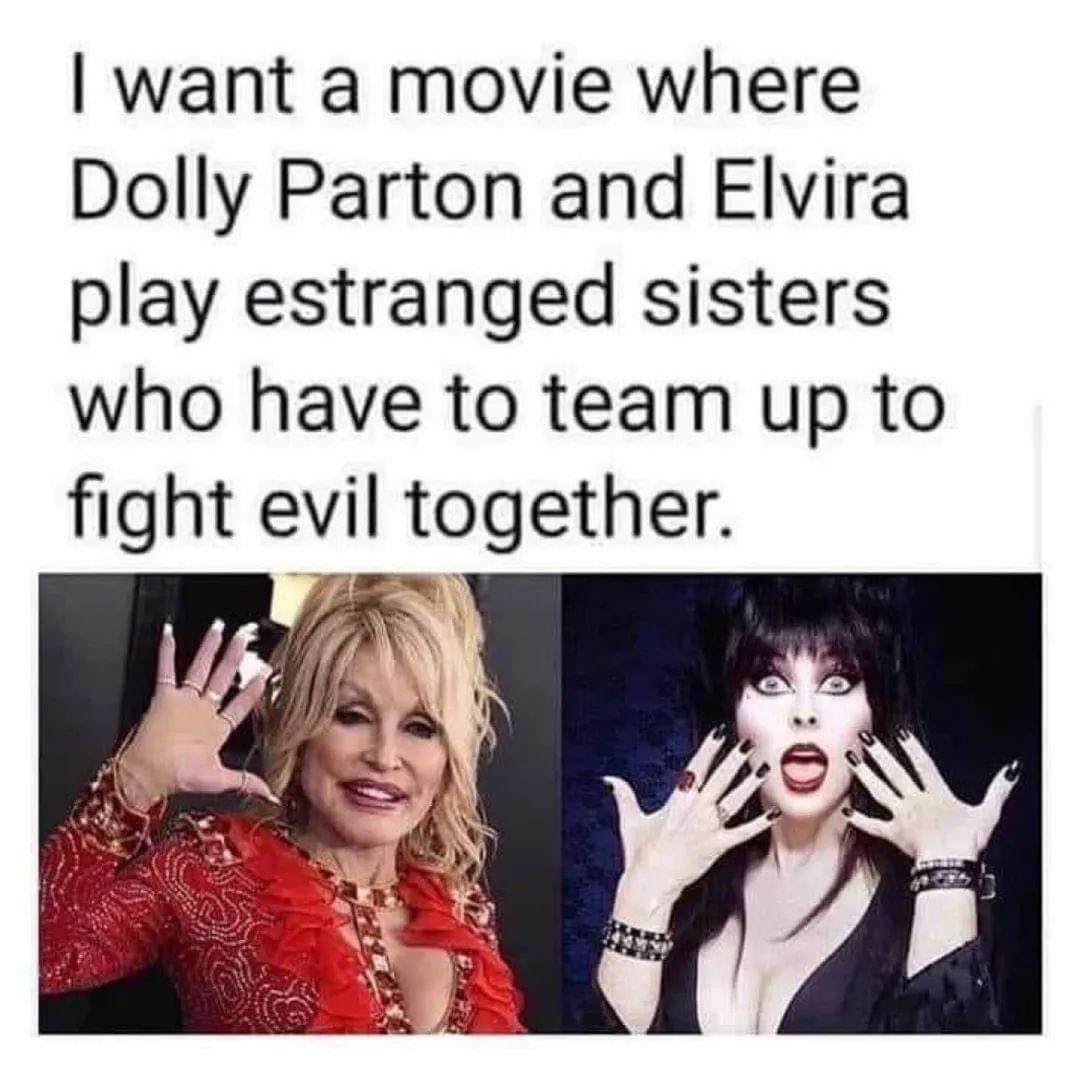 I really want this to happen?
<a href="/DollyParton/">Dolly Parton</a> 😄