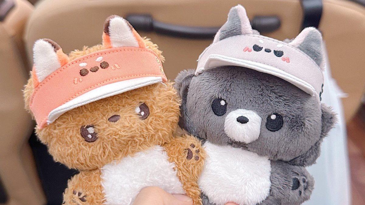 하바님 모자 써보기