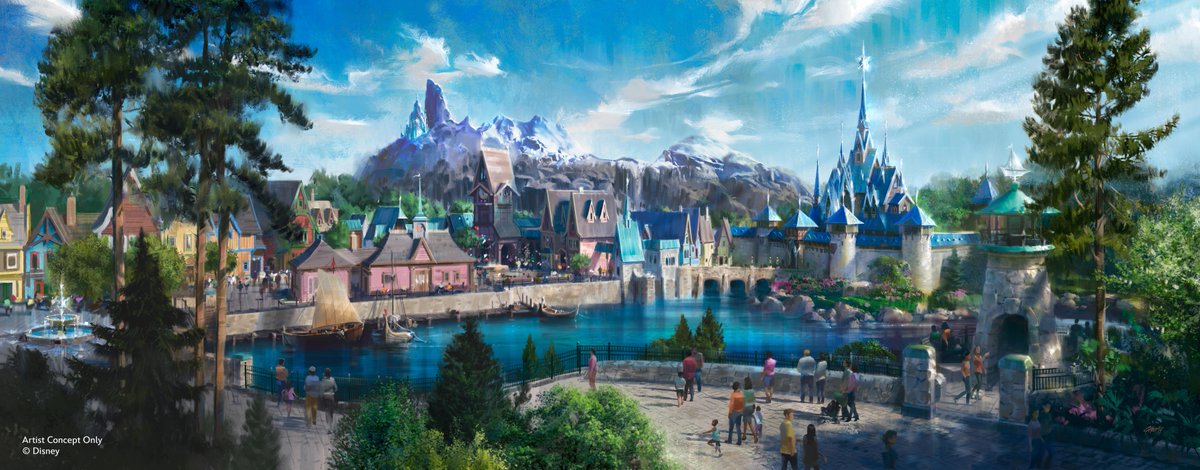 World of Frozen opens in 2026 at Disney Adventure World at <a href="/DisneyParis_EN/">Disneyland Paris EN</a>! ❄️⛄️#D23 #Horizons