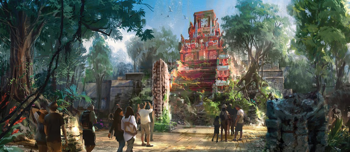 🐍 JUST ANNOUNCED 🐍 A new Indiana Jones attraction is coming to Disney’s Animal Kingdom at <a href="/WaltDisneyWorld/">Walt Disney World</a>! This new Indy adventure will be different from any other Indiana Jones experience around the world. 🛕 #D23 #Horizons