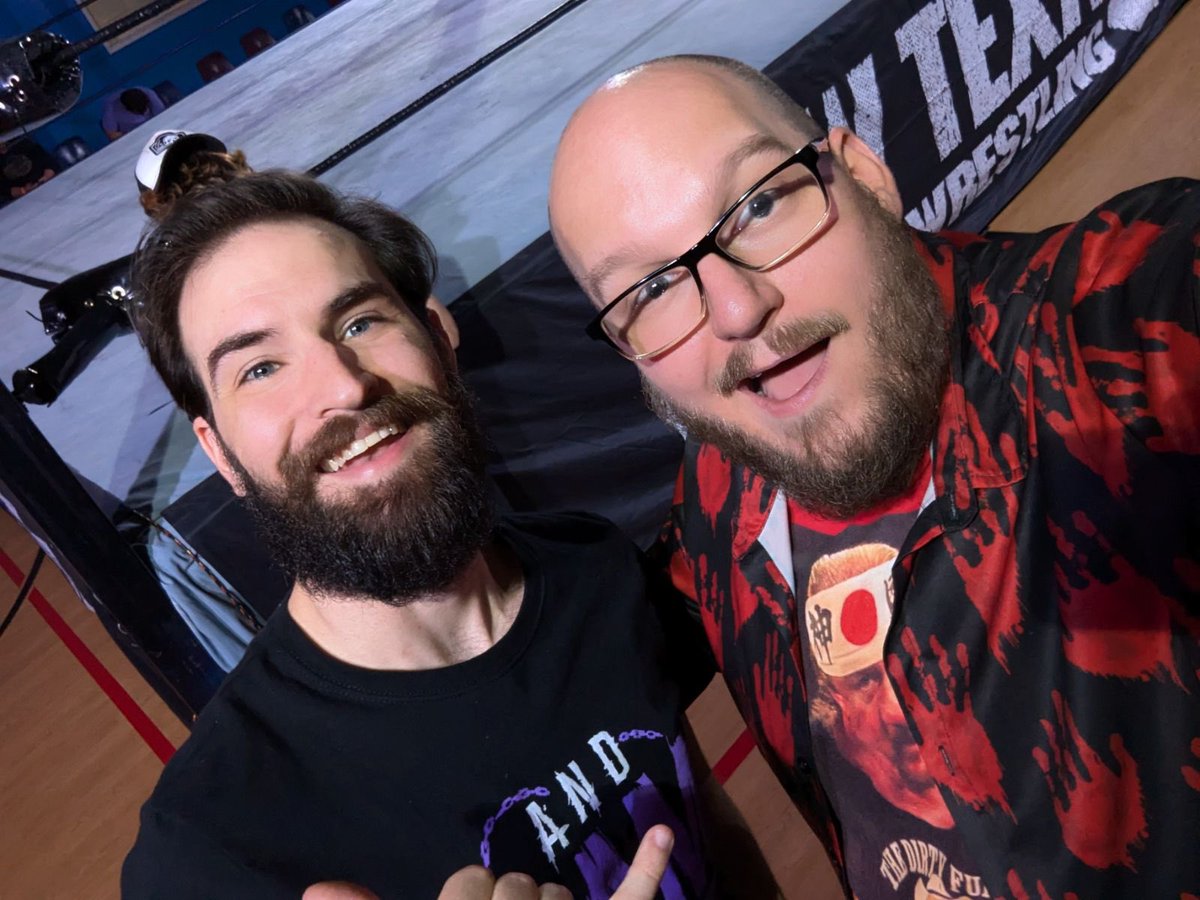 tennell_owns's tweet photo. Man, #RAMJAMTX was incredible. Had such a great time ringside with my buddy. Please come back. Awesome job to the guys back there. Great matches. My friend was super happy he got to take the trash can 😂😂 @NewTexasPW https://t.co/JEqwsctgyn