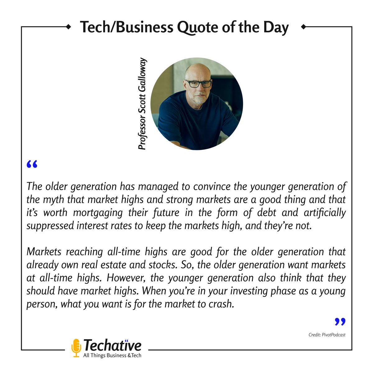 techativeng's tweet image. Tech/Business Quote of the Day #QoTD
