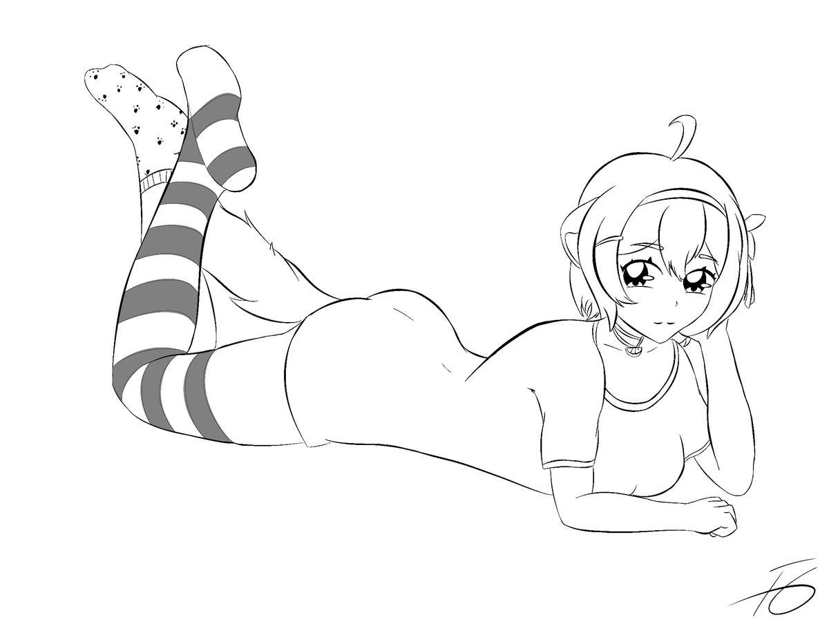 Doodled a #laimuart ! Learning how to draw and such, was a fun design :D