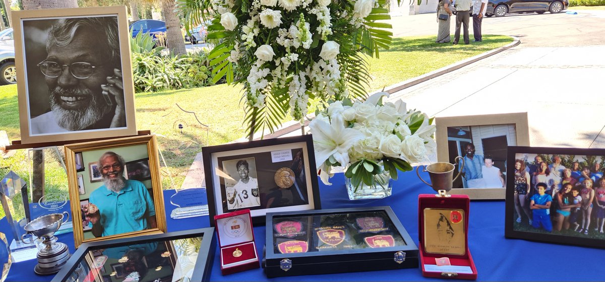 EliasJey's tweet image. A Solemn Memorial event for late Dr Nagalingam #Ethirveerasingam was held today at Hollywood Forever center USA. Son @arjunan, Dr Arulanandam @karulmd Canada MP @gary_srp Dr  @nimmideviarchy among speakers eulogizing. #Tamil #Olympian #HRDefender inspired generations in #SriLanka