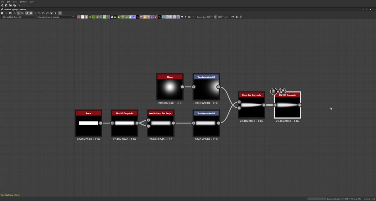 eneshalici44's tweet image. By processing different shapes with blur and slope blur in Substance Designer, you can achieve rich and dynamic results. This setup can add depth to your VFX designs. 🚀 Hope this helps!

#VFX #GameDev #UnityVFX #SubstanceDesigner #GameArt #TechArt #Shaders #IndieDev