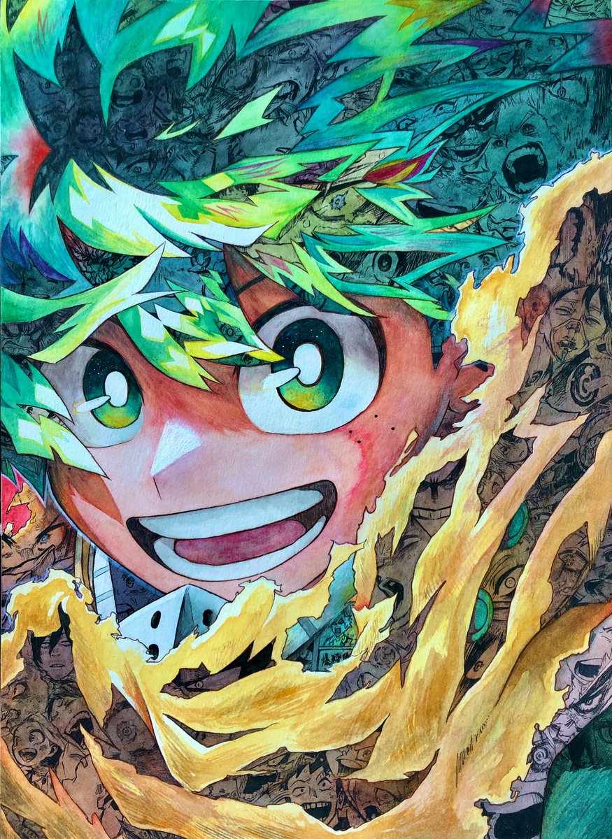 rituki_0401's tweet photo. Plus Ultra‼︎
#頑張れって感じのファンアート
#WBH_FANART https://t.co/kpMOIlDkEj