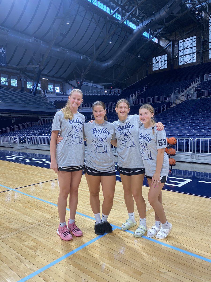 Lilly Harrier (@lillyharrier_13) on Twitter photo I had a great day at camp learning from Coach <a href="/apthepark/">Austin Parkinson</a> and the <a href="/ButlerUWBB/">Butler Womenβs Basketball</a> Staff & Team! It was an awesome experience playing at Hinkle and I loved seeing current and former teammates!
<a href="/InPrideBba1909/">InPrideBballMedia</a> <a href="/cghs_wbb/">Center Grove WBB</a> <a href="/GracynGilliard/">Gracyn Gilliard</a> <a href="/maggie_harder/">Maggie Harder</a> <a href="/EmilyZack2027/">Emily Zack</a> I had a great day at camp learning from Coach <a href="/apthepark/">Austin Parkinson</a> and the <a href="/ButlerUWBB/">Butler Womenβs Basketball</a> Staff & Team! It was an awesome experience playing at Hinkle and I loved seeing current and former teammates!
<a href="/InPrideBba1909/">InPrideBballMedia</a> <a href="/cghs_wbb/">Center Grove WBB</a> <a href="/GracynGilliard/">Gracyn Gilliard</a> <a href="/maggie_harder/">Maggie Harder</a> <a href="/EmilyZack2027/">Emily Zack</a>