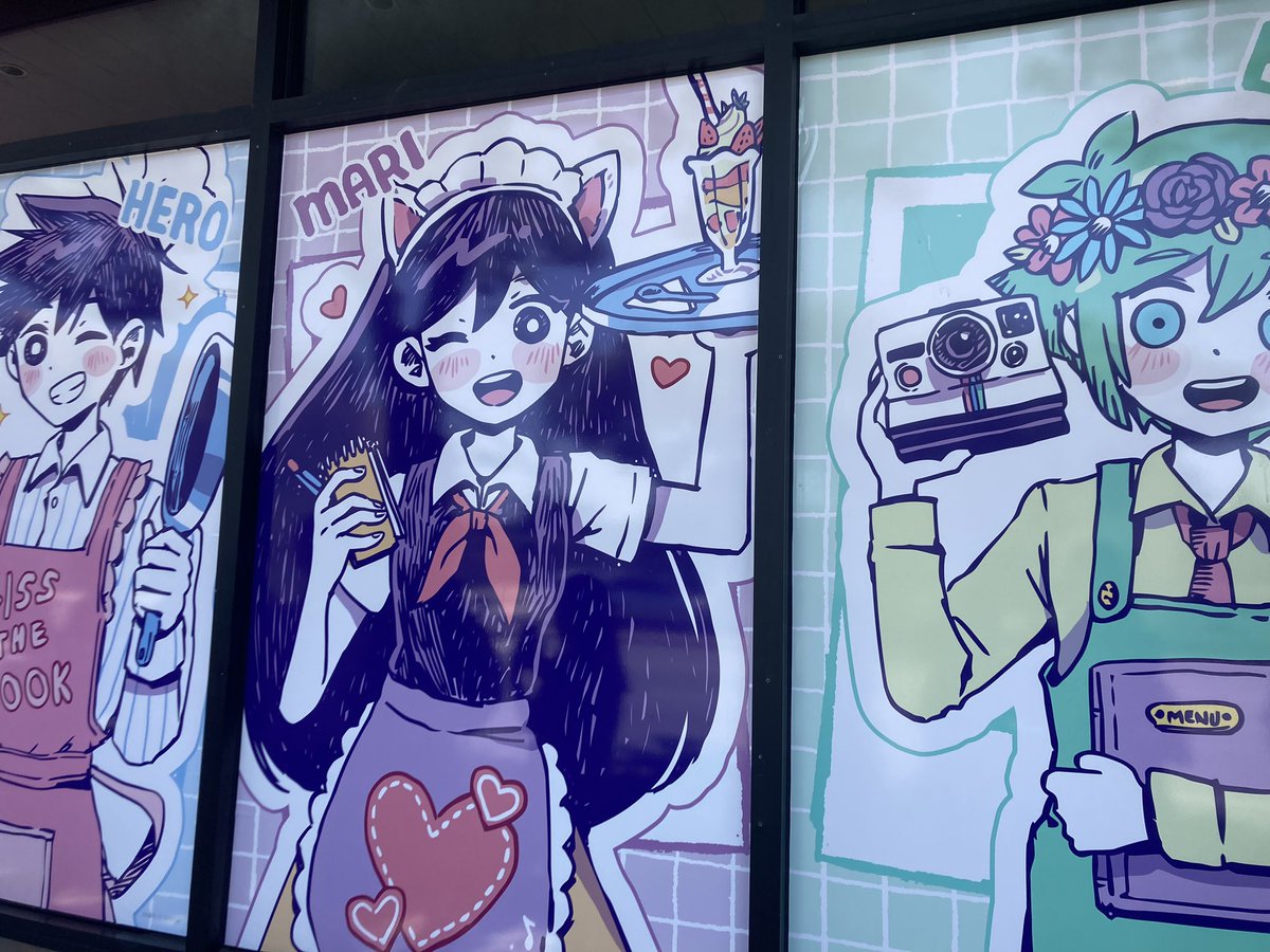 bottoncopp's tweet photo. I HAVE RETURNED FROM THE OMORI CAFE !!!
Very very fun, all the stuff they had was fun n cute and the eatable things were great !! They had a few very small things to do as well ((not gonna say in case anybody wants to surprise themselves !!! https://t.co/hFdYCyeU9T