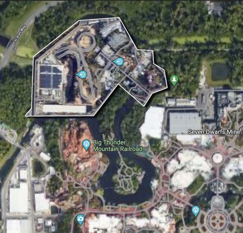 This is CARSland at DCA beyond Big Thunder and it fits.  This is the entire CARSland, same three rides, restaurants &amp; shops. #D23 #CARSland #BeyondBigThunder