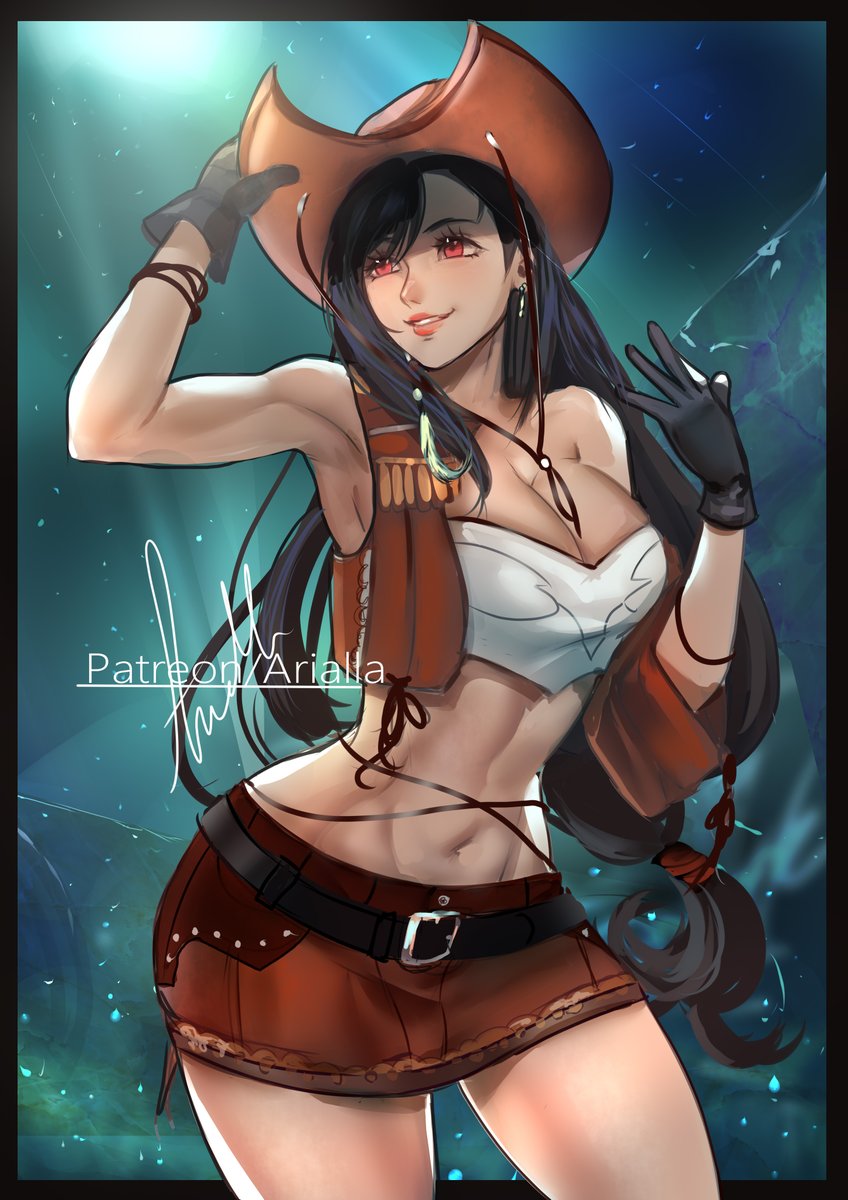 arialladraws's tweet photo. Just like Cloud, I love Tifa in every universe. https://t.co/xvbMEx7C00
