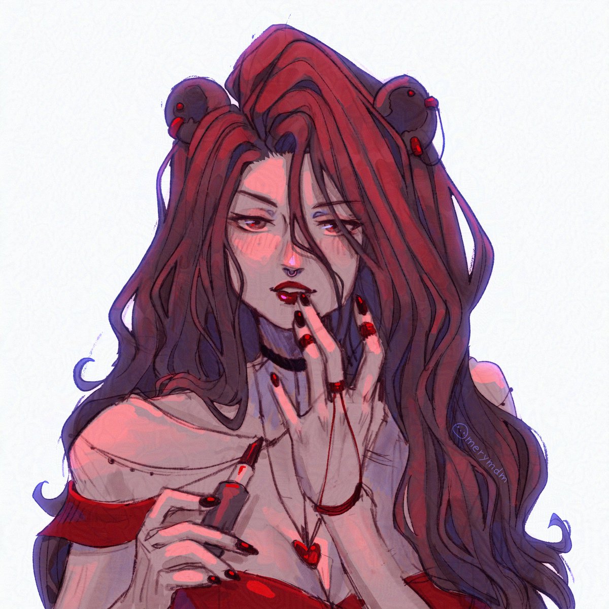_merymdm's tweet photo. [2023 artfight attack] This character belongs to @Coffin_002 https://t.co/vnZ1K0qI3a