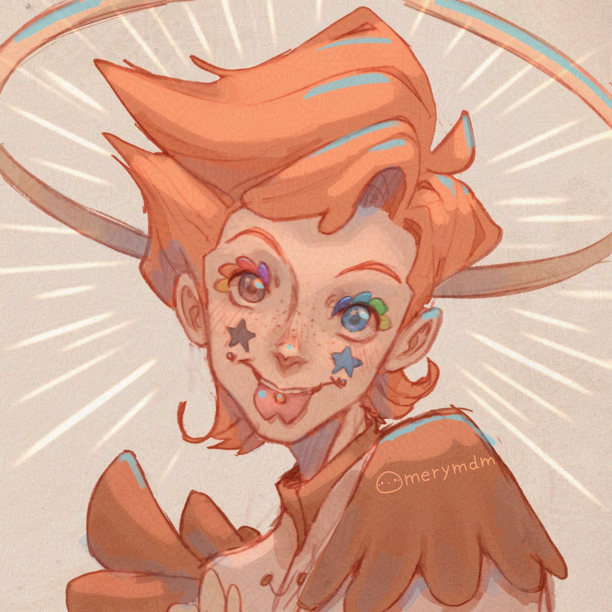 _merymdm's tweet photo. [2023 artfight attack] this character belongs to Ariakey you can find them on tumblr and instagram https://t.co/LWDhPZHgmJ