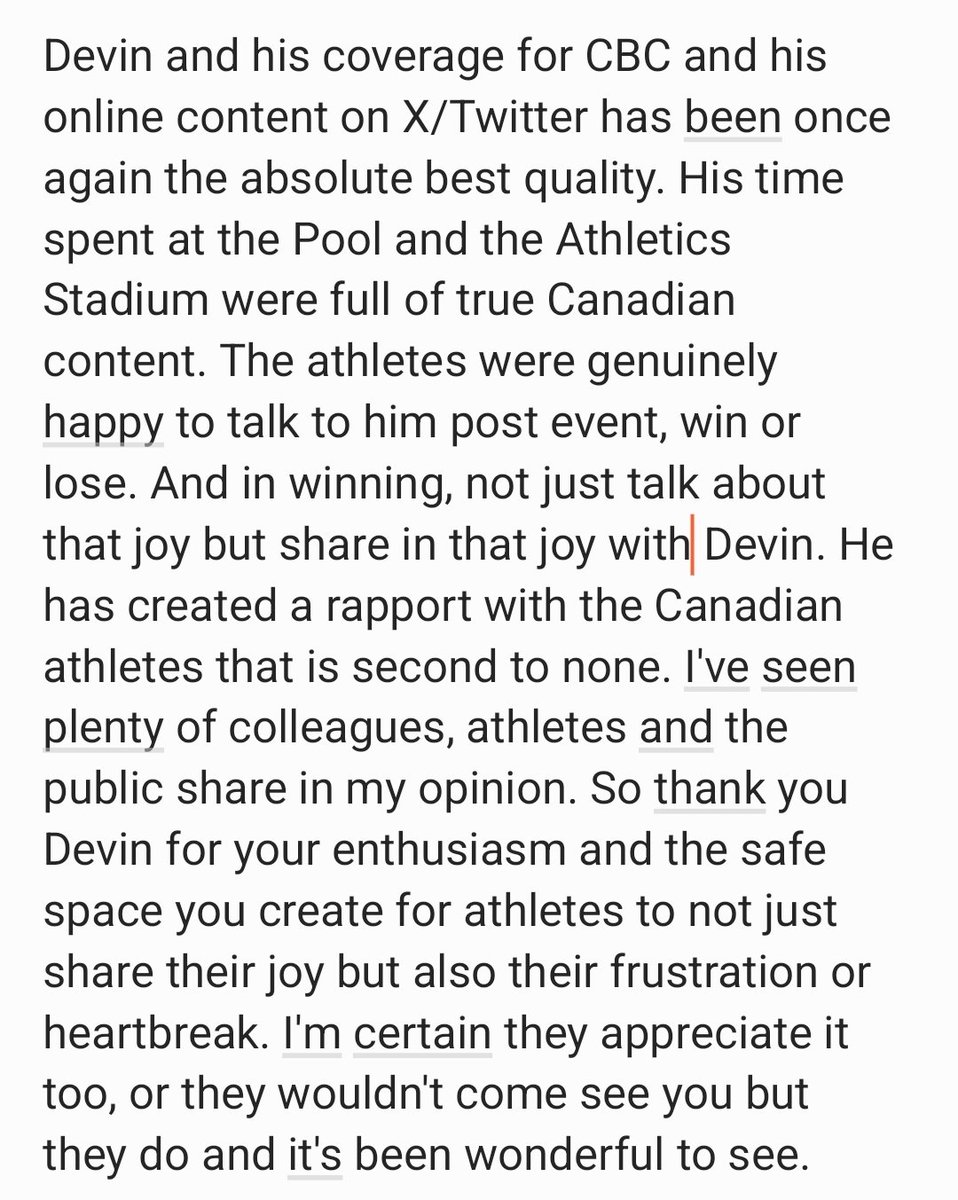 hilad's tweet photo. I do not know @Devin_Heroux personally, but I wanted to share this as Paris comes to an end. Long overdue as I believe that I started following him during the Tokyo games. #Paris2024    #OlympicGames    #Canada @TeamCanada @canada_olympics @OlympicsCanada @CBC https://t.co/3WXh3KOfz0