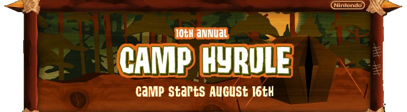 This was Camp Hyrule 2004. You get the picture for this year. Kinda makes me feel more like a 🦕just thinking about it! Man. How time flies.

#Nintendo #nsider #camphyrule
