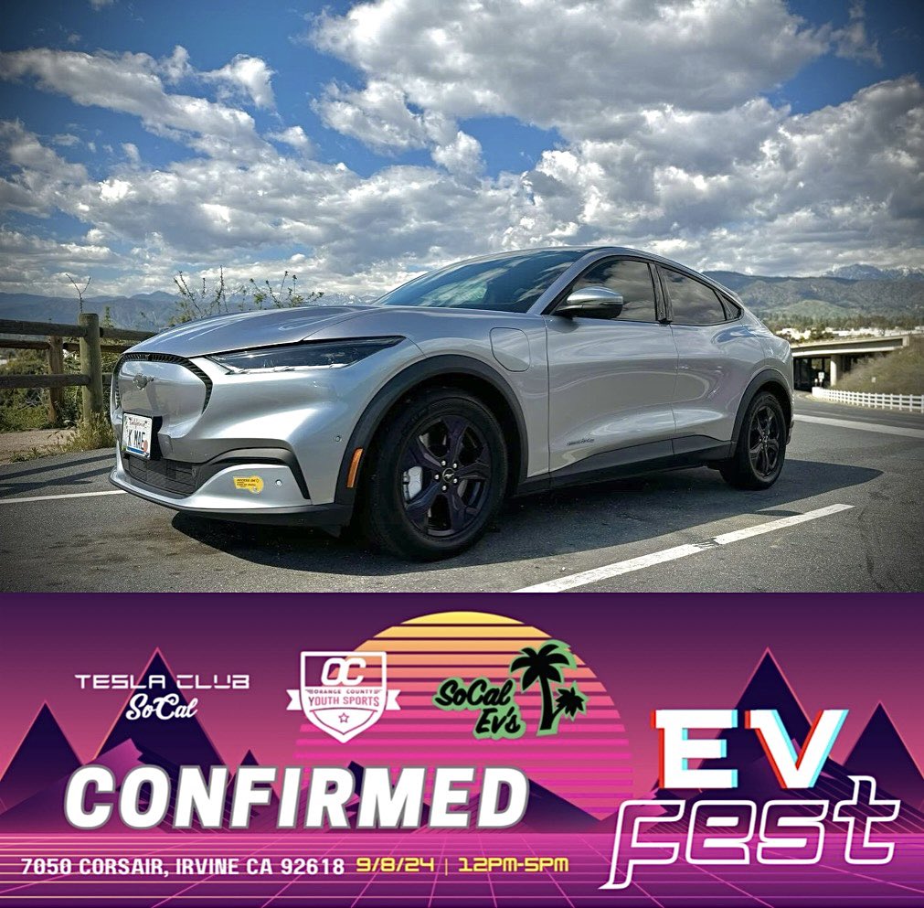 SoCalEVs's tweet image. See you at EV Fest 9/8/24! 

CONFIRMED: @k_mae24 

#EVfest #SoCalEVs #SoCalEVfest