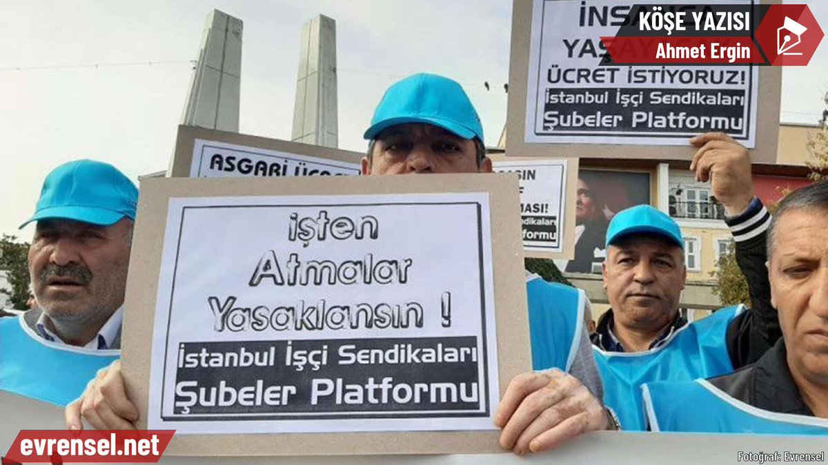 İşten çıkış kodları kaldırılmalıdır

"Patronun dilediği gibi yazdığı bu işten çıkış kodları işsizlik maaşı alıp alamamasından, bir daha iş bulup bulamamasına kadar işçinin hayatını derinden etkilemektedir"

✒️ Ahmet Ergin (<a href="/avahmetergin/">Ahmet Ergin</a>) yazdı
evrn.sl/654jki