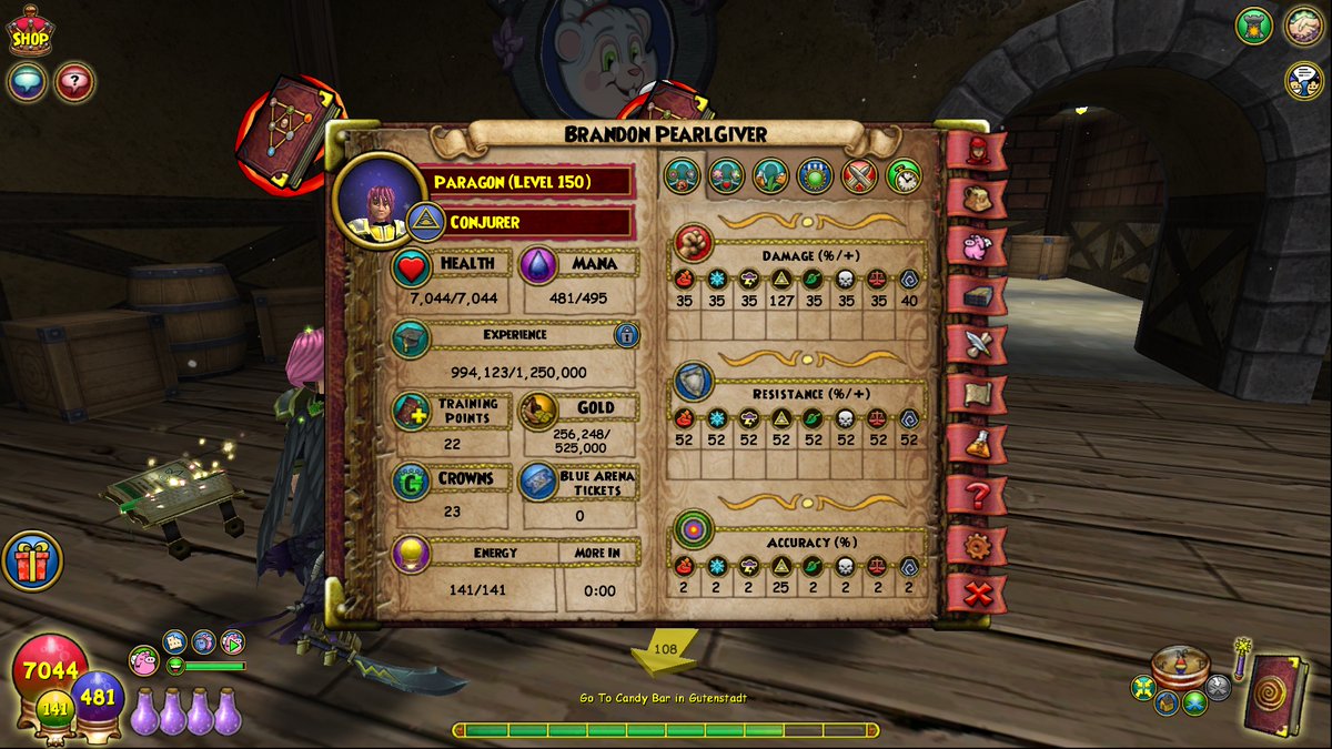 awizard_from_oz's tweet photo. Going so hard I just realized the #FAB3 reached Level 150 🥳🥳🥳 #Wizard101 https://t.co/UU2YK9Vemr