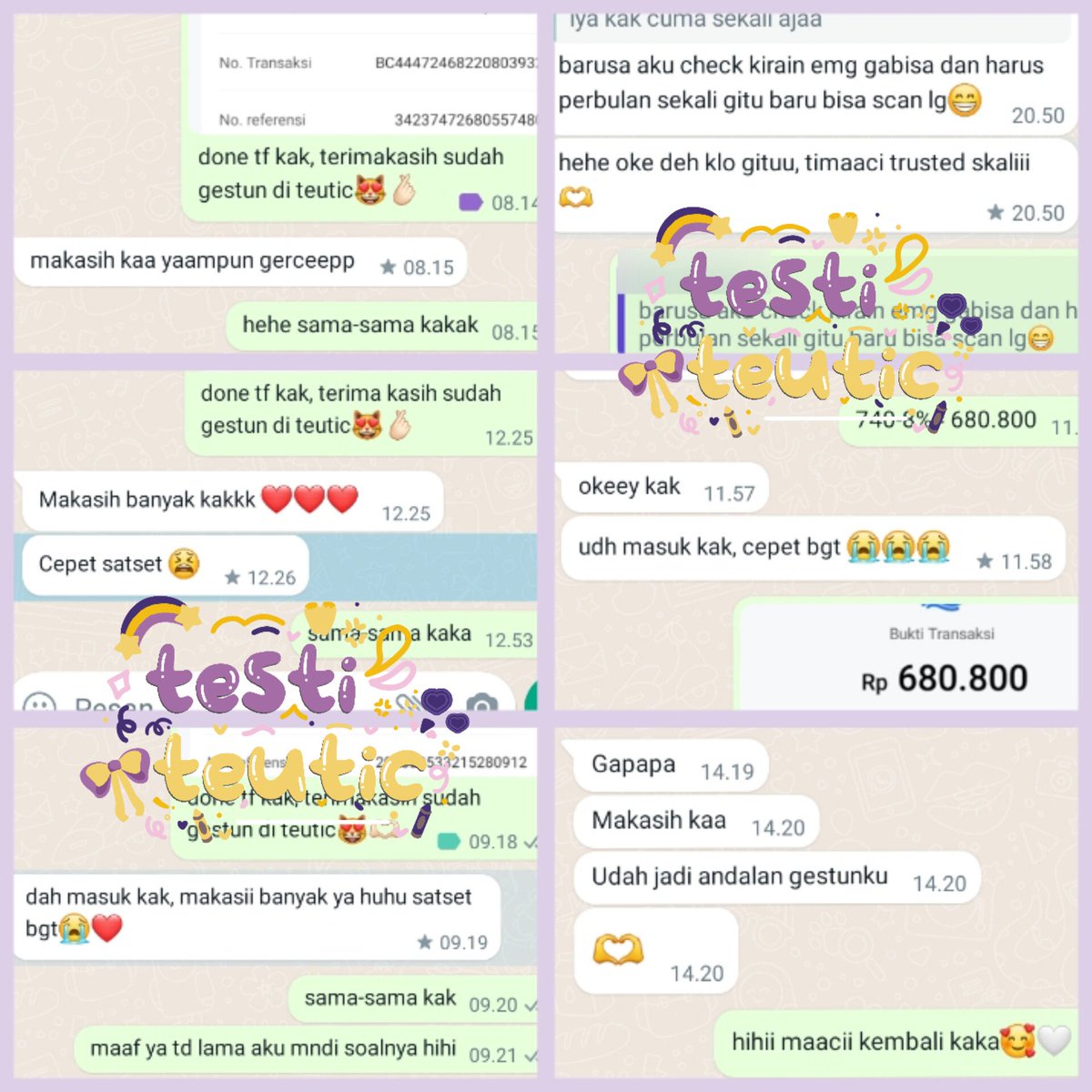shopteutic's tweet photo. @parkmcnju pake tagihan/token bisa kaka fee 20% ya instant😍✨ https://t.co/gQurKBcqD3