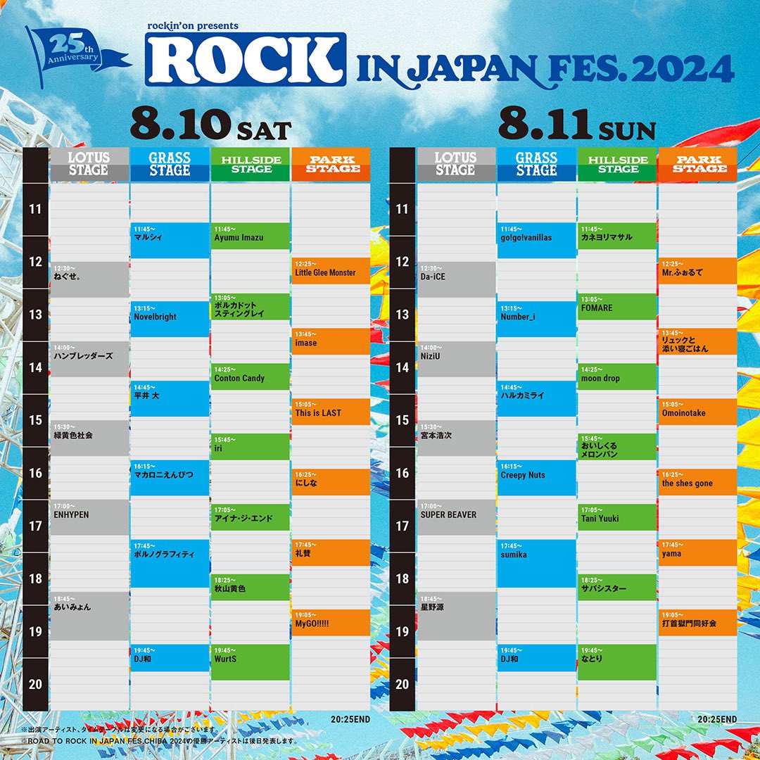 kaneyorimasaru's tweet photo. 【☀️本日☀️】

rockin'on presents
「ROCK IN JAPAN FESTIVAL 2024」
(@rockinon_fes )

8/11(日・祝)
千葉市蘇我スポーツ公園

カネヨリマサルは
11:45〜HILLSIDE STAGEに出演します🌻
初のロッキン、よろしくお願いします💪

🎫：SOLD OUT‼️
物販🛍：8:30〜

#RIJF2024 #蘇我 #ロッキン https://t.co/zslUnGusu7