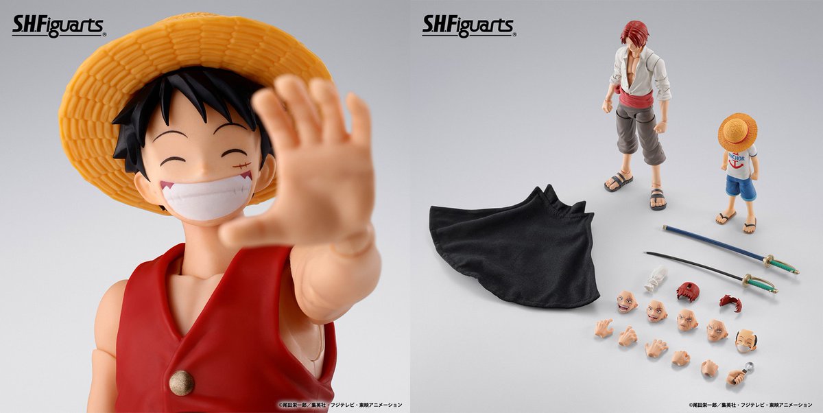 ONE PIECE』より 「S.H.Figuarts シャンクス & モンキー・D・ルフィ