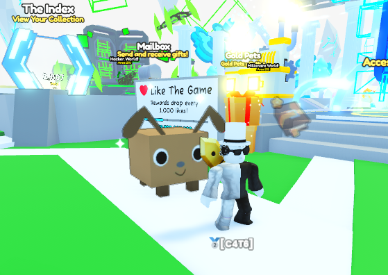 GIVEAWAY TIME! giving away the new huge classic dog! to Enter you must:
1. Like + follow
2. repost
3. subscribe to notdark on youtube:  youtube.com/@RealNotDark?s…
4. Comment your roblox username