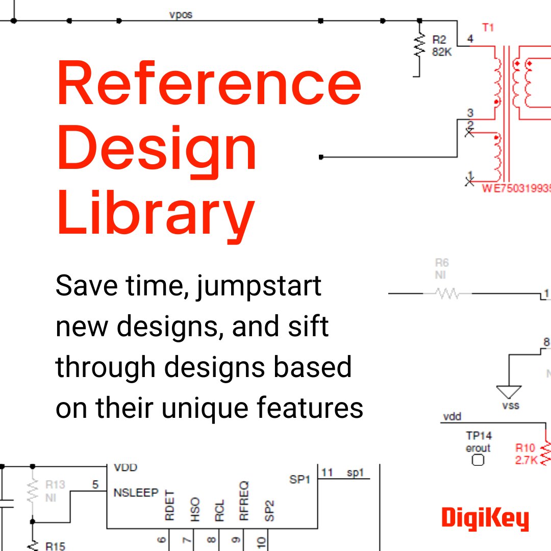 digikey's tweet image. Coming in hot🔥!  New designs added daily! 

Start here ➡️ dky.bz/3PwThML 

 #referencedesign #library