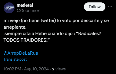 Excelente moraleja