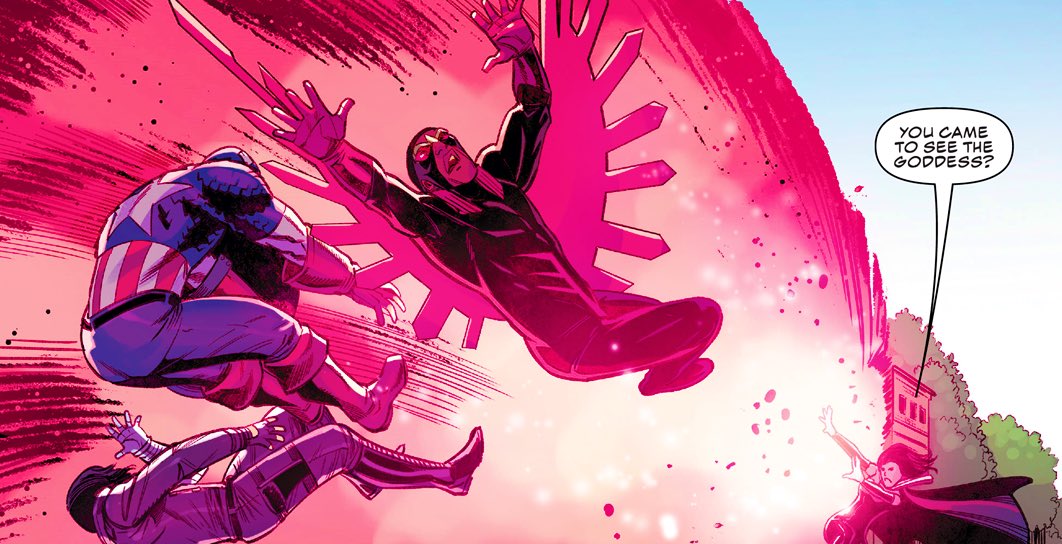 Spitshellfire's tweet image. Selene conjures a blast of her own to strike his. 

“Come now Cyclops!” She hisses while her beams battles his! “Dying by my hand is a blessing!”