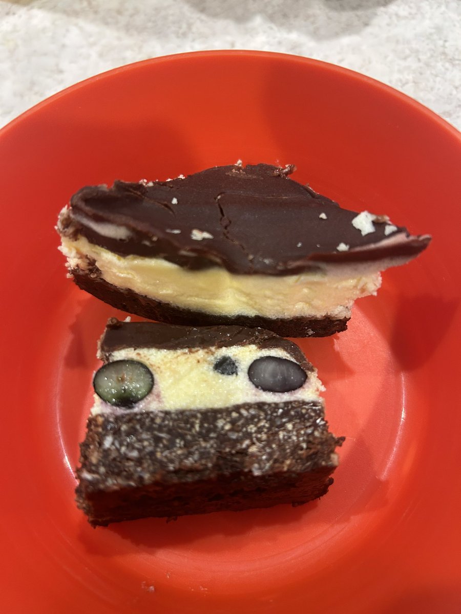 TheDiscoStu's tweet photo. Whipped up some blueberry nanaimo bars no big deal.

#StusKitchen https://t.co/2eZ4kprUlu